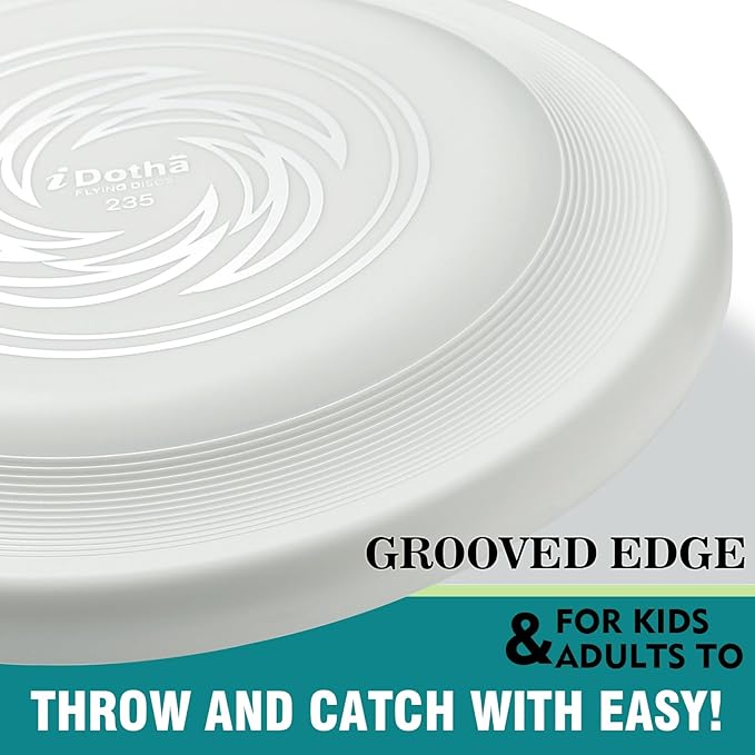 Sports Flying Disc - Compeition Flying Discs for Beach, Backyard, Lawn, Park, Camping and More - Great for All Ages Outdoor Flying Disc Training