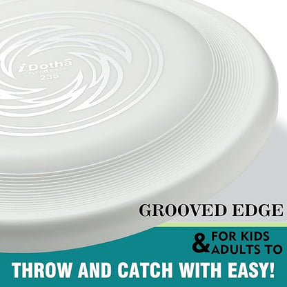 Sports Flying Disc - Compeition Flying Discs for Beach, Backyard, Lawn, Park, Camping and More - Great for All Ages Outdoor Flying Disc Training