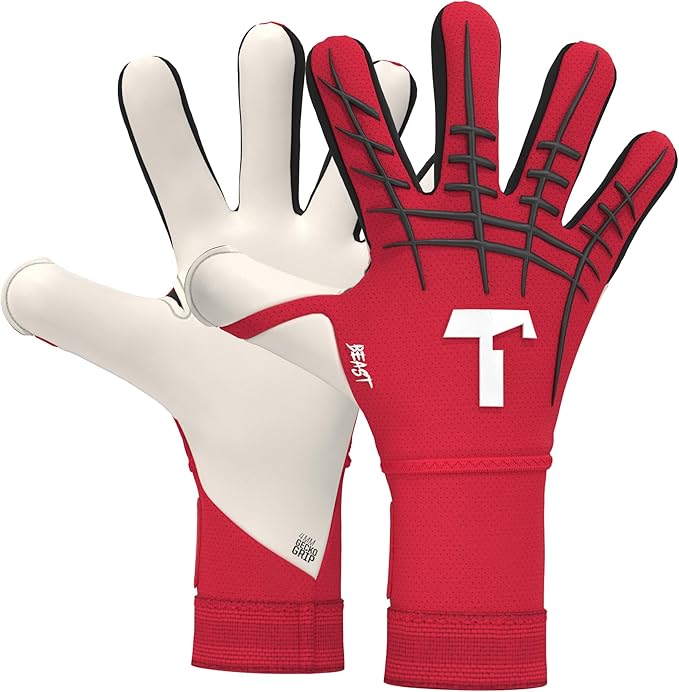 T1TAN Beast Goalkeeper Gloves - with Finger Protection - Soccer Goalie Gloves Adult - Professional Goal Keeper Gloves for Youth, Men & Women - Size 6-11