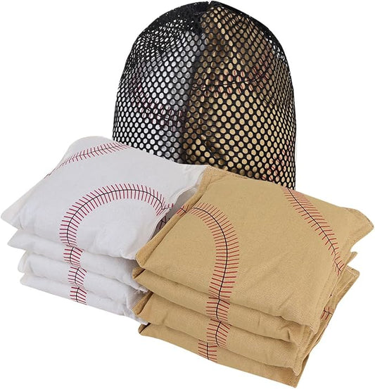 GSE Games & Sports Expert Set of 8 Premium Weather Resistant Cornhole Bags. Regulation Size and