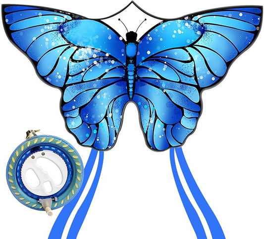 Butterfly Kites for Kids and Adults, Easy to Fly Large Single Line Kite for Boys and Girls - 55" x