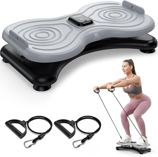 New Waist Twist Board with LCD Display and Resistance Bands, Ab Twister Machine for Abs Workout, Slim Waist and Core Exercise, Home Gym Equipment for Women & Men