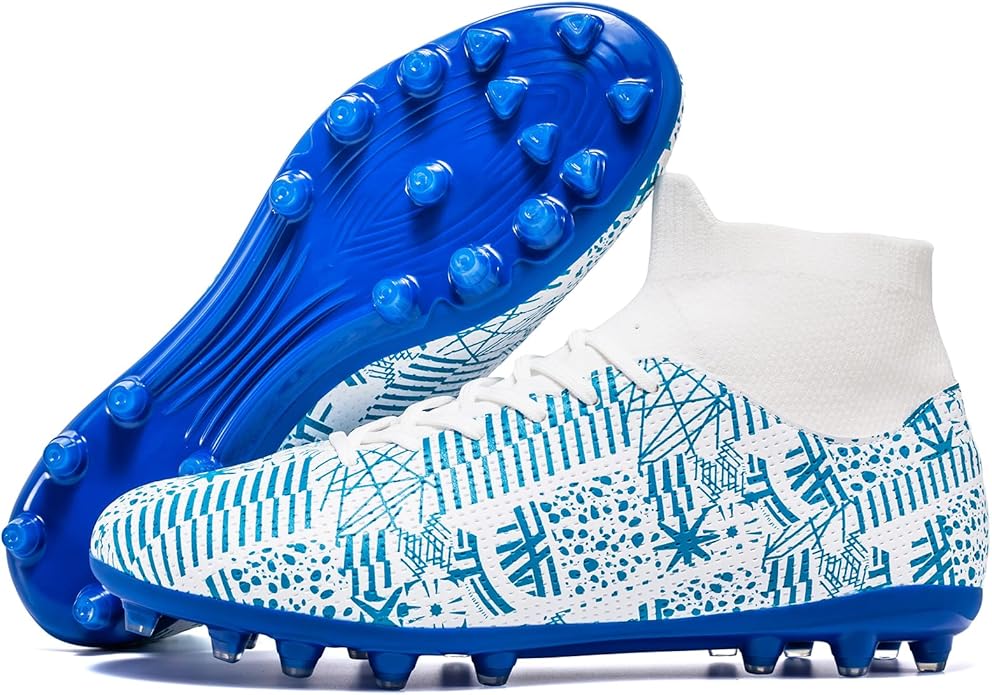 Adult Soccer Cleats Men Lightweight Football Boots Breathable Professional Sneaker Sport Athletic Ground Football Shoes