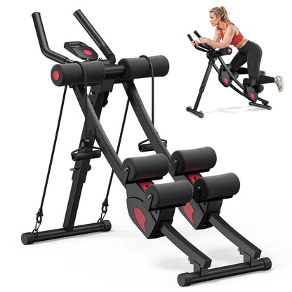 MERACH Ab Machine, Adjustable Ab Trainer Machine, AB Workout Equipment