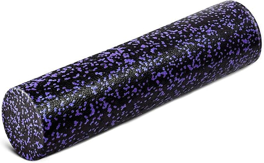 Yes4All High-Density EPP Round Back Roller Foam, Exercise Foam Roller for Yoga, Pilates & Stretching - 12, 18, 24, 36 inch