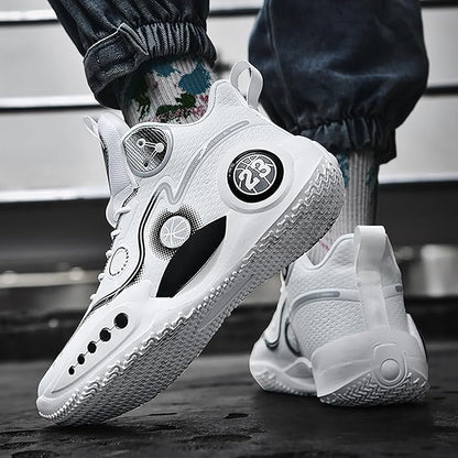 Boys Basketball Shoes Breathable Indoor Athletic Shoes Youth Outdoor Fashion Sneakers Comfortable Basketball Shoes for Girls