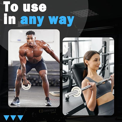 Change Plates Set 1.25LB 2.5LB 5LB Set Fractional Weight Plate Olympic Bumper Plates for Cross Training Steel Insert Strength Training Weight Plates