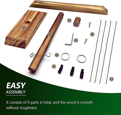 Ring Toss Games for Adults, Fun Hook and Ring Game, Home, Bar and Party Handmade Wooden Interactive Game