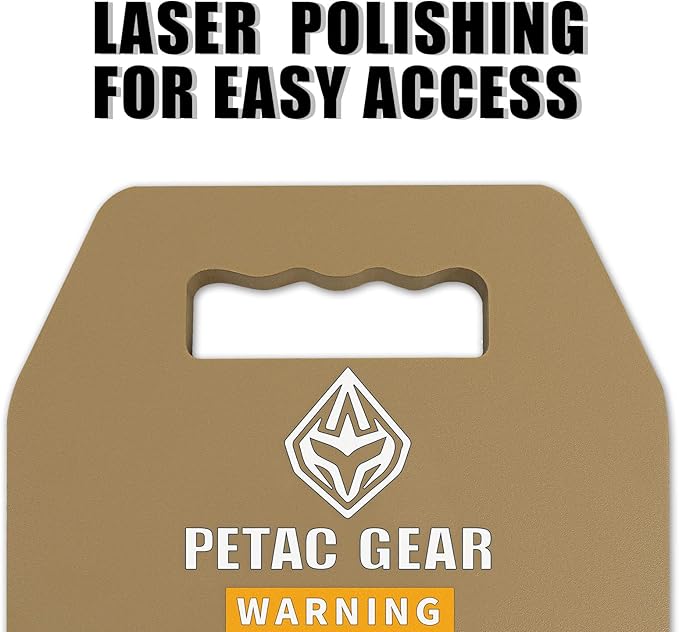 PETAC GEAR Tactical Weights Plates For Weighted Vest For Men Workout,5/10/15/20 LBS Weight Strength Training Vests Equipment Workout Gear