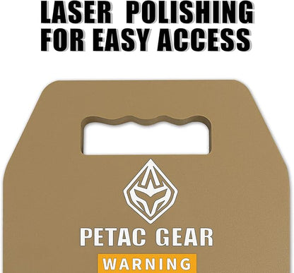 PETAC GEAR Tactical Weights Plates For Weighted Vest For Men Workout,5/10/15/20 LBS Weight Strength Training Vests Equipment Workout Gear