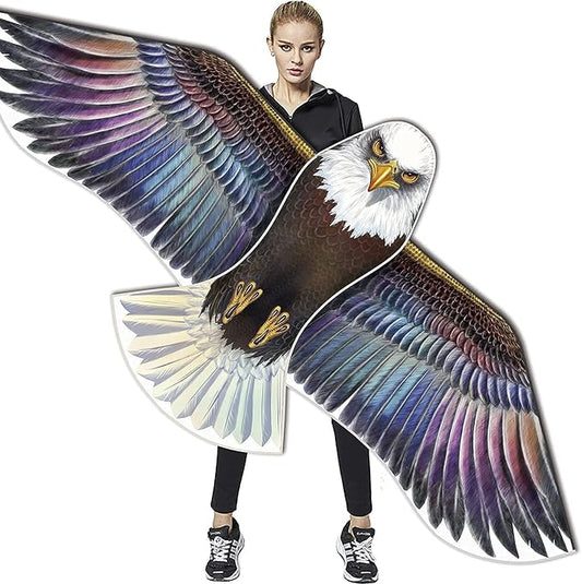 HONBO Eagle Kites for Adults and Kids,Easy to Fly for Beach Trip, Outdoor Activities-Wingspan