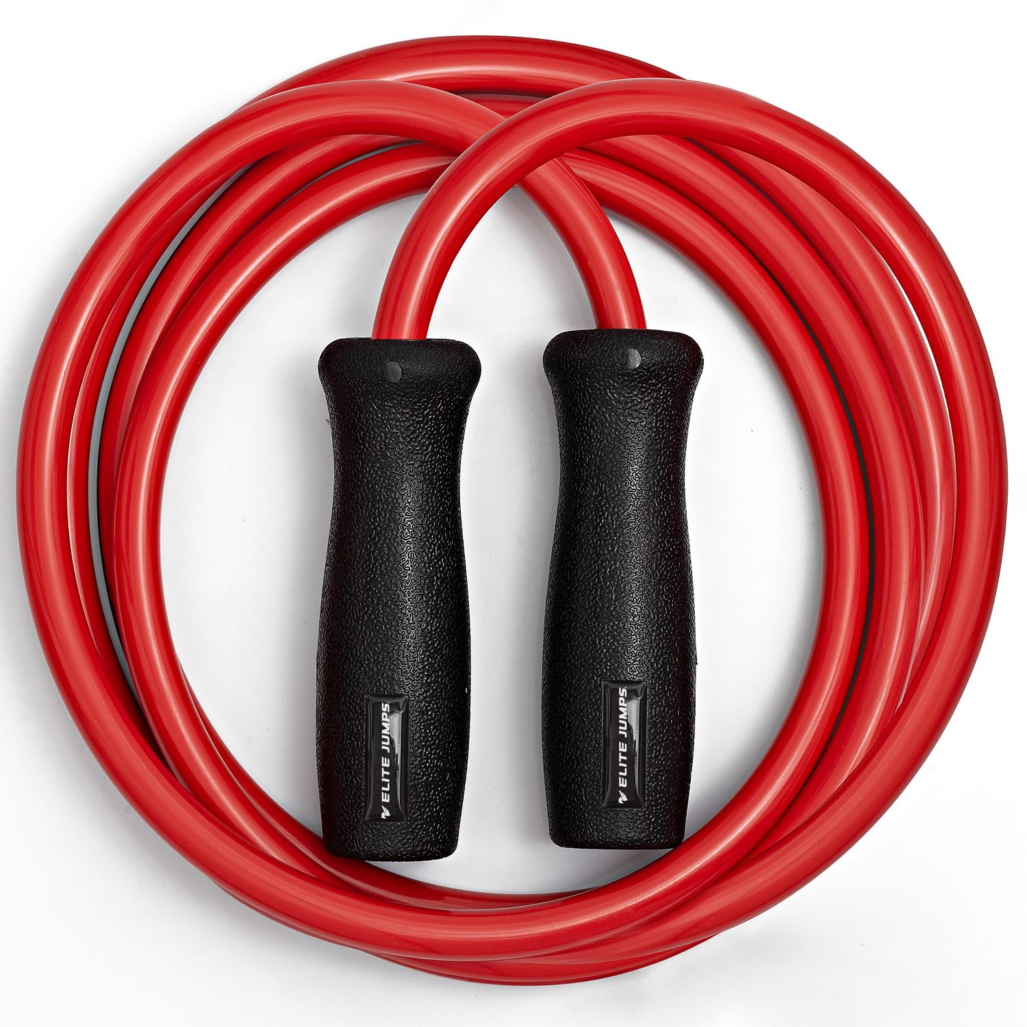 Elite Jumps Muay Thai 2.0 Weighted Jump Rope for MMA, 1.2 lbs, 9 ft, Red