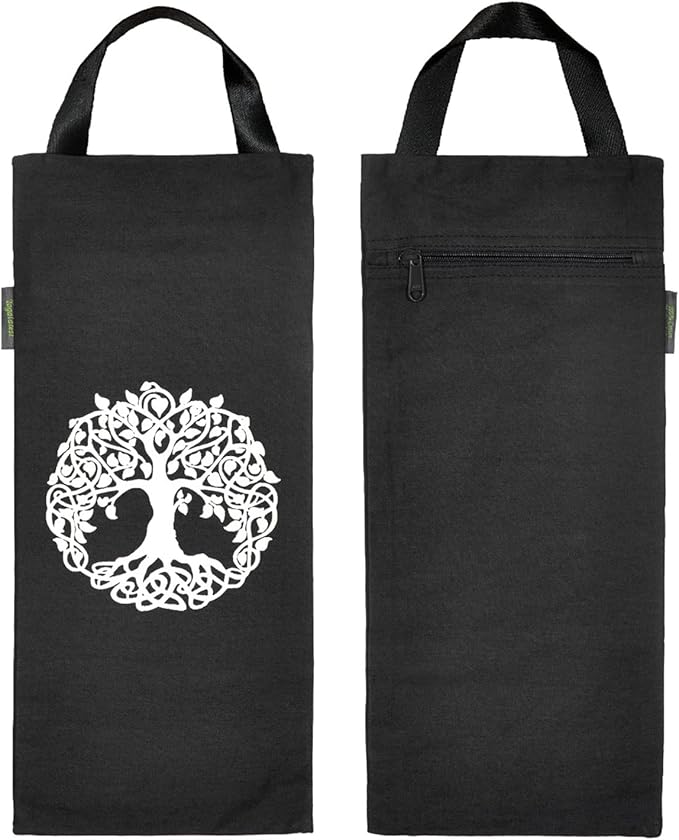 Yoga Sand Bag, Cotton Unfilled for Yogas, Weights & Resistance Training, Portable Weightlifting Sandbag