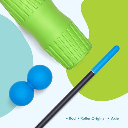 RAD Mobility Starter Pack for Myofascial Release, Muscle Recovery, and Tension Relief ??Includes Exercise Foam Roller, Peanut Massage Ball, and Massage Stick