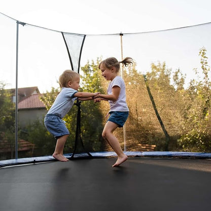 32PCS 6.5 Inch Trampoline Springs Replacement Trampoline Springs Heavy Duty Replacement Trampoline Parts Springs Universal Trampoline Accessories with T-Hook for Outdoor Trampoline