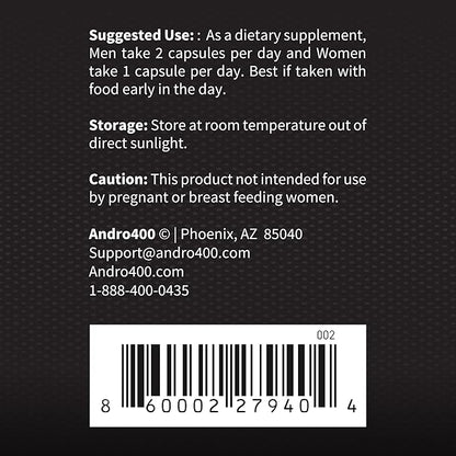 UltraMax T ??Advanced Testosterone Support for Men & Women ??Tongkat Ali 200:1, D-Aspartic Acid, Garcinia Cambogia, ForsLean® ??60 Capsules, 30-Day Supply