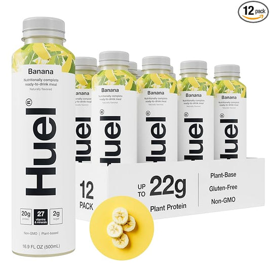 Huel Ready-to-Drink | Banana Meal Replacement Drink | High Protein Drink | Nutritionally Complete