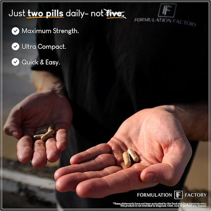 Self Obsessed 10 in 1 Masculinity Maximizer Supplement, Shilajit for Men, Tongkat Ali, Ashwaganda, Fenugreek Muscle Growth, Energy, Drive, Strength, Recovery 2 Month (Pack of 1)