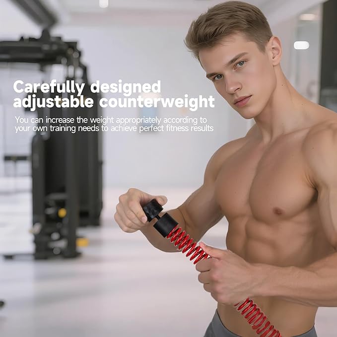 ASIEIT Ropeless Battle Rope for Home Gym, Generation Upgraded Version, Adjustable Weight Portable Strength & Aerobic Trainer for Muscle Training, Athletes, Boxers, Fitness Beginners, Burn Fat