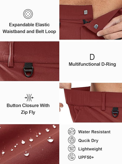 NORTHYARD Men's Cargo Hiking Shorts 9" Lightweight Outdoor Tactical Work Camping Sport Golf Casual Travel Fishing Multipocket