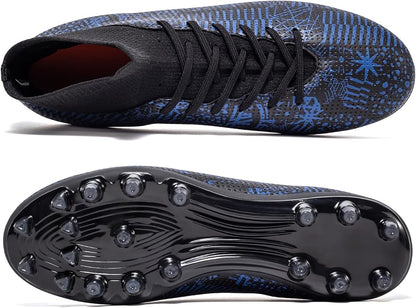 Adult Soccer Cleats Men Lightweight Football Boots Breathable Professional Sneaker Sport Athletic Ground Football Shoes