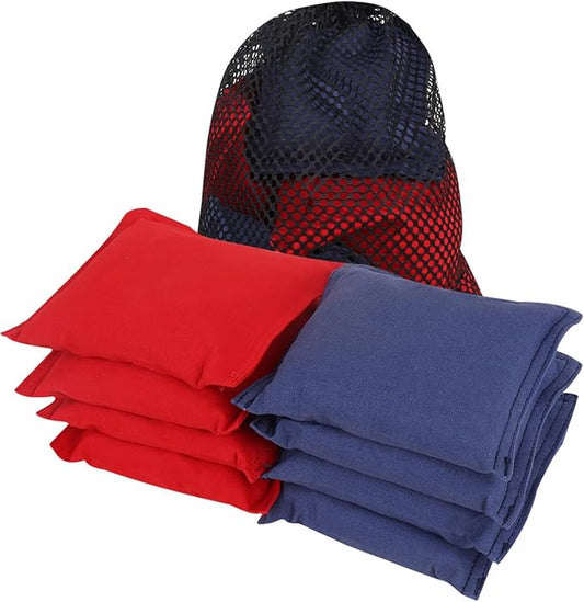 GSE Games & Sports Expert Set of 8 Premium Weather Resistant Cornhole Bags. Regulation Size and