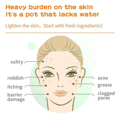 24 Pack Sheet Face Masks Skincare for All Skin Types, Hydrating Face Mask Beauty Suitable for Sensitive Skin, Birthday Party Spa Gift for Kids Teens Girls