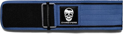 Gymreapers Quick Locking Weight Lifting Belt for Men Gym Belt for Powerlifting Deadlift Belt with 4 Inch Neoprene Metal Buckle Back Support Weightlifting Belt Women