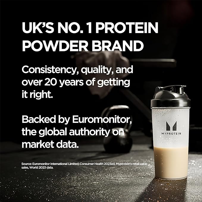 Myprotein Impact Whey Protein Powder, 2.2 Lbs (30 Servings) Chocolate Milkshake, 22g Protein & 5g BCAA Per Serving, Protein Shake for Superior Performance, Muscle Strength & Recovery, Gluten Free