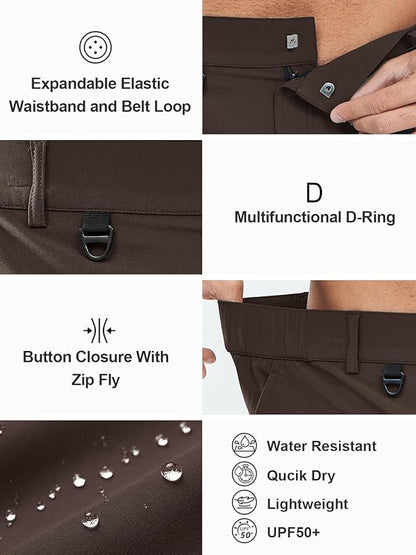 NORTHYARD Men's Cargo Hiking Shorts 9" Lightweight Outdoor Tactical Work Camping Sport Golf Casual Travel Fishing Multipocket