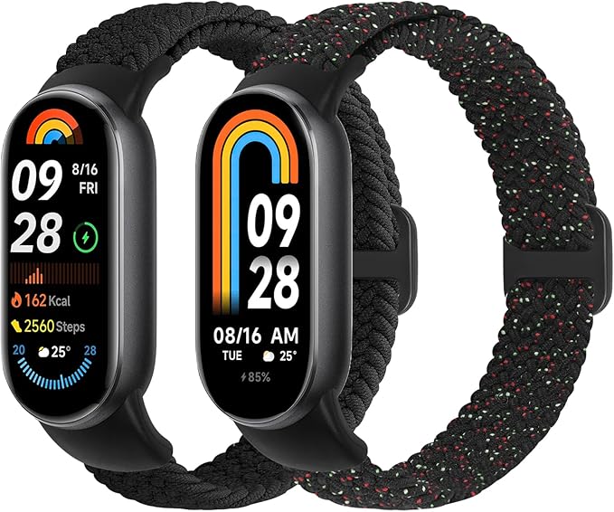 Braided Bands Compatible with Xiaomi Smart Band 10 9 8 Straps for Women Men