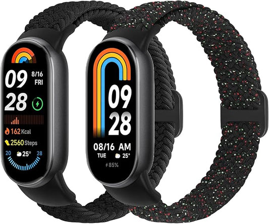 Braided Bands Compatible with Xiaomi Smart Band 10 9 8 Straps for Women Men