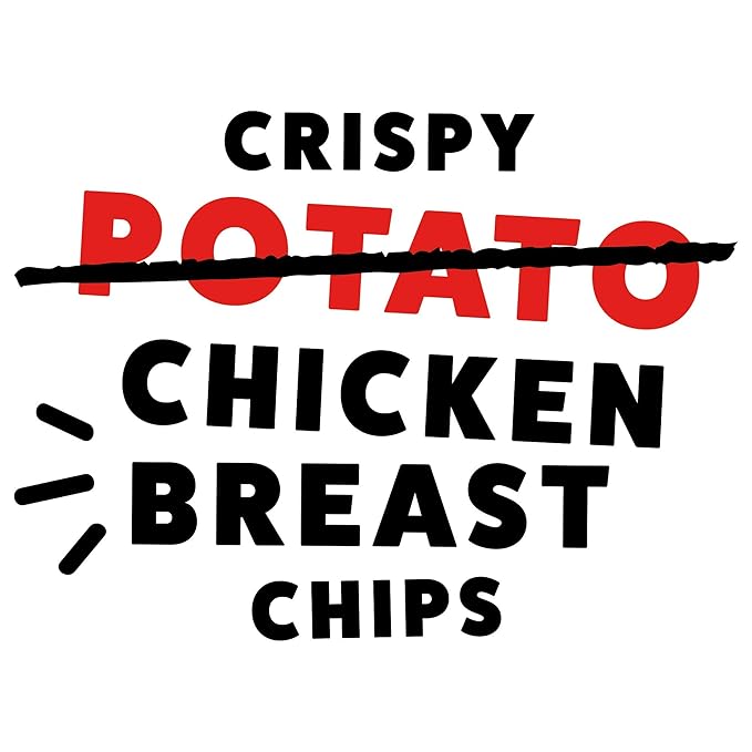 WILDE Chicken & Waffles Protein Chips, Thin and Crispy, High Protein, Keto, Made with Real Ingredients, 2.25oz Bags (Pack of 8)…