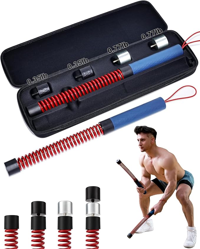 Ropeless Battle Ropes for Home Gym, Adjustable Weight, Weighted Workout Cords for HIIT, Strength, and Low-Impact Cardio Training, Home Gyms to Burn