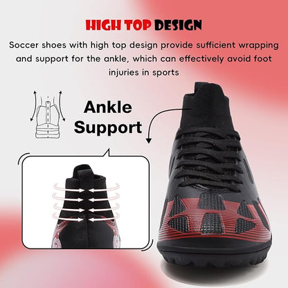 Soccer Cleats Kids Boys Girls Athletic Outdoor Football Shoes