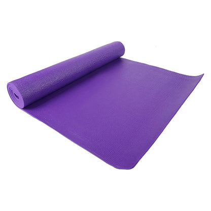 Fitvids 1/4-Inch High Density Thick Non Slip Yoga Mat with Knee Pad and Carrying Strap for Workout