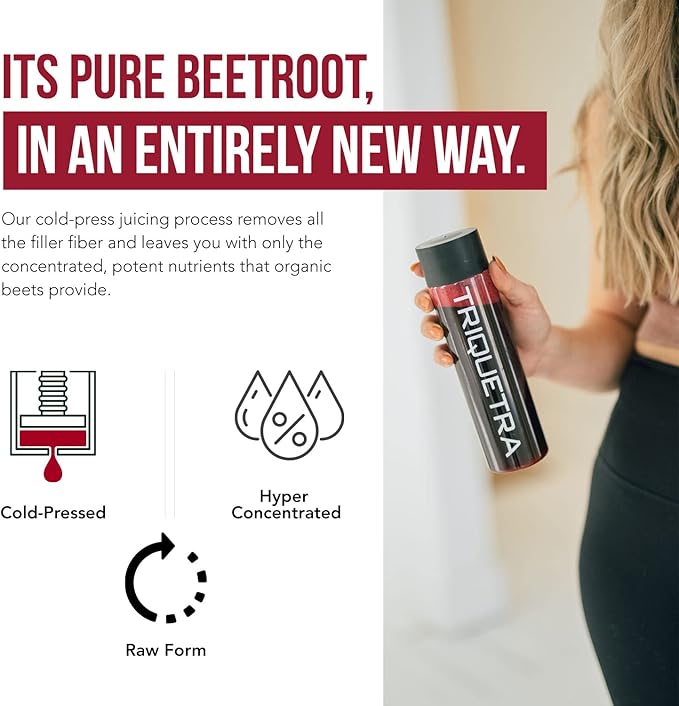 BioBeet® Beet Juice (Black Cherry Flavor) Max Strength 20x High Concentration than Beet Root Powder ??Organic, Cold-Pressed, USA Grown, Raw Form ??Nitric Oxide, Circulation Support (50 Servings)