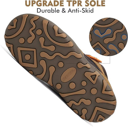 Mishansha Kids Hiking Boots Toddler Girls Boys Hiking Shoes Water-Resistant Anti-Collision Non-Slip Athletic Outdoor Trekking Boots