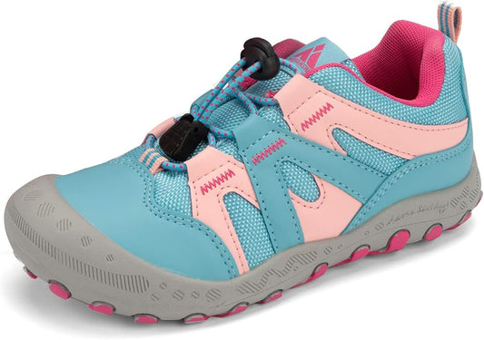 Mishansha Kids Hiking Boots Toddler Girls Boys Hiking Shoes Water-Resistant Anti-Collision Non-Slip