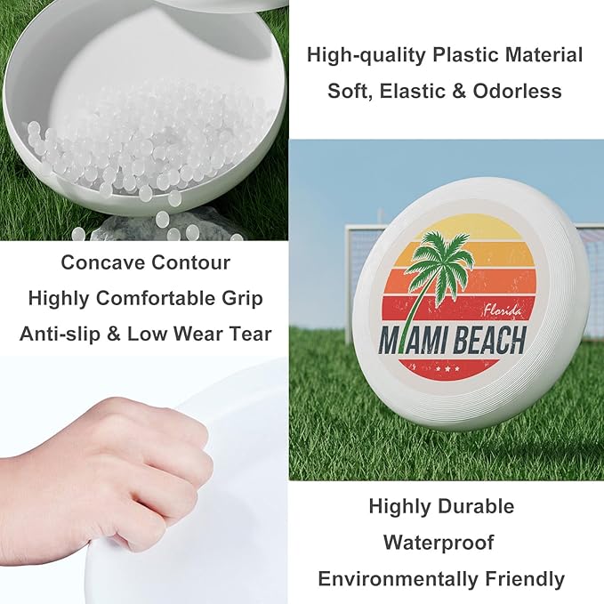 Rainbow Flower Outdoor Flying Disc Abstract Colorful Floral Ultimate Disc 175g for Boys Girls Men Women Birthday Christmas