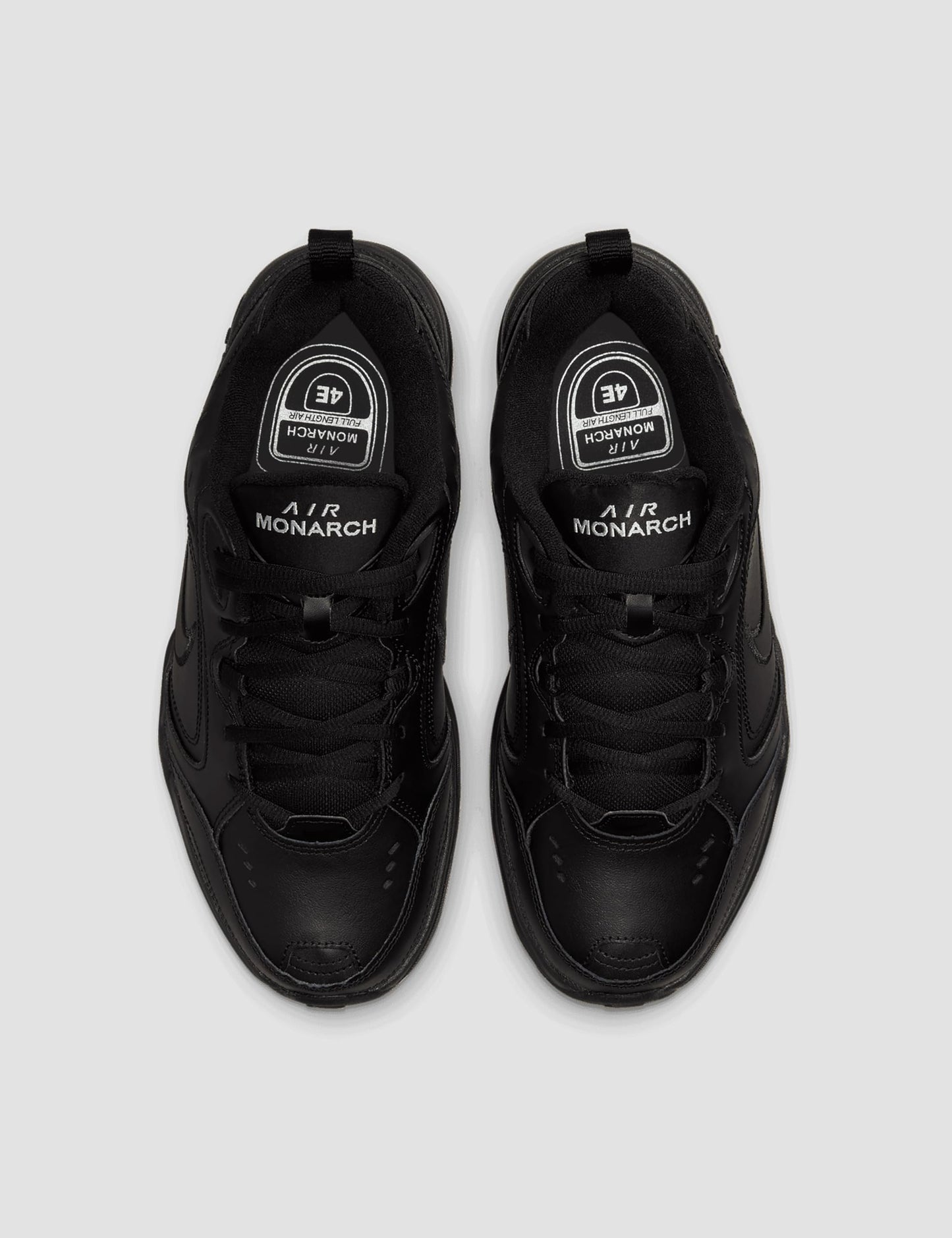 Nike Men's Air Monarch IV Training/Workout Shoes, Black/Black, 10.5 Extra Wide