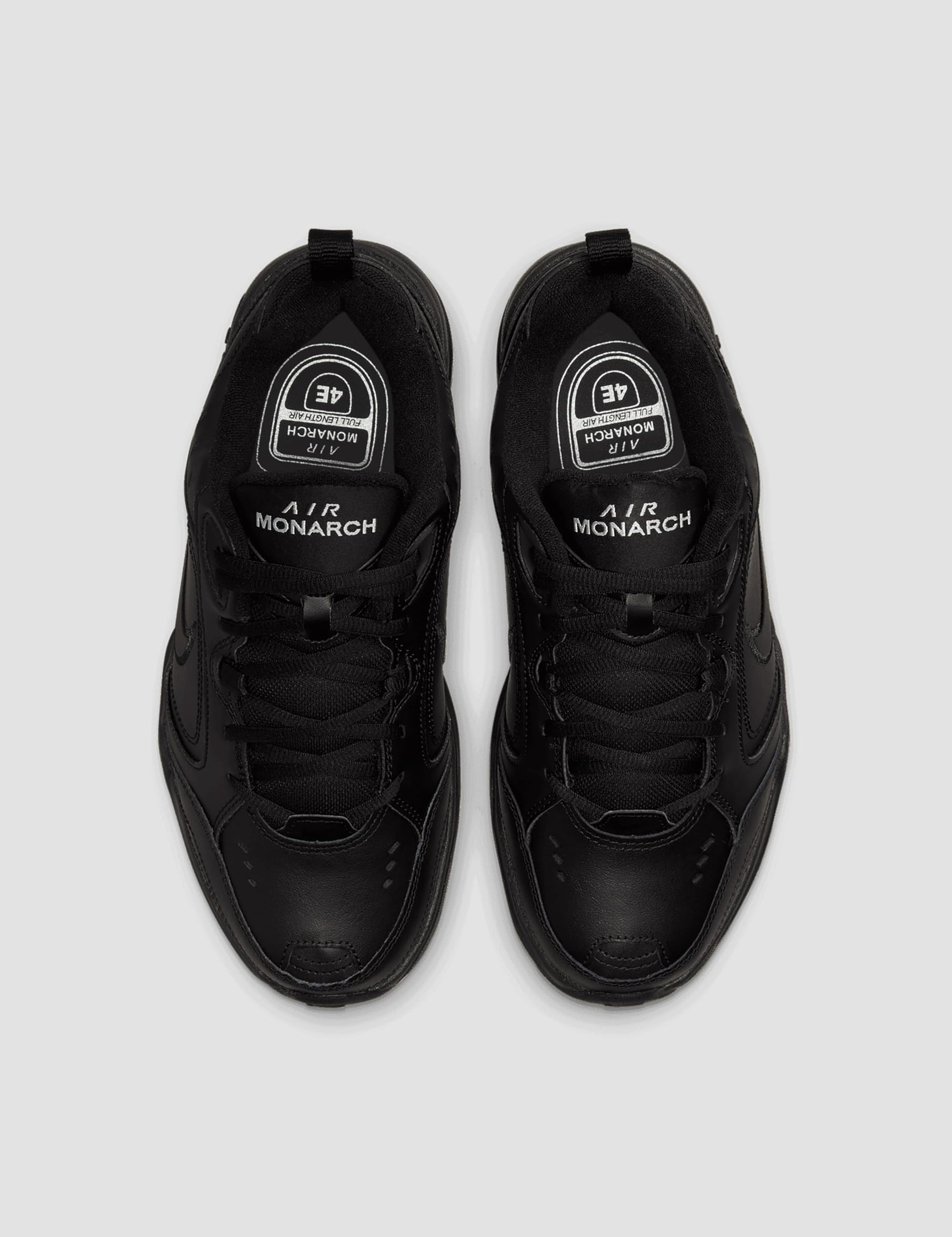 Nike Men's Air Monarch IV Training/Workout Shoes, Black/Black, 10.5 Extra Wide