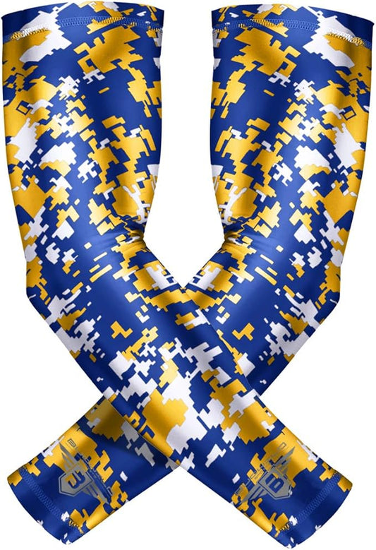 Bucwild Sports Baseball Arm Sleeve - Youth & Adult 1 Pair - Football Basketball Cycling Tennis