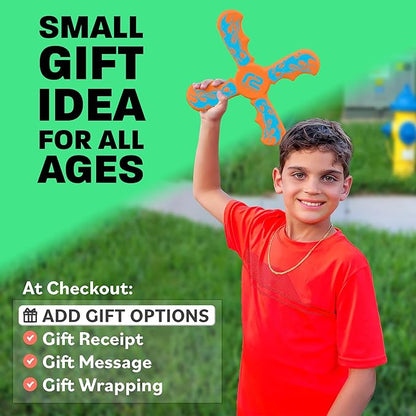 Boomerang for Kids - Best Gifts for Boys & Girls Gift Ideas - Kid Stocking Stuffers & Fun Holiday Presents Outdoor Toys - Fun Children Birthday Party Favors & Goodie Easter Basket Stuffers For Kids