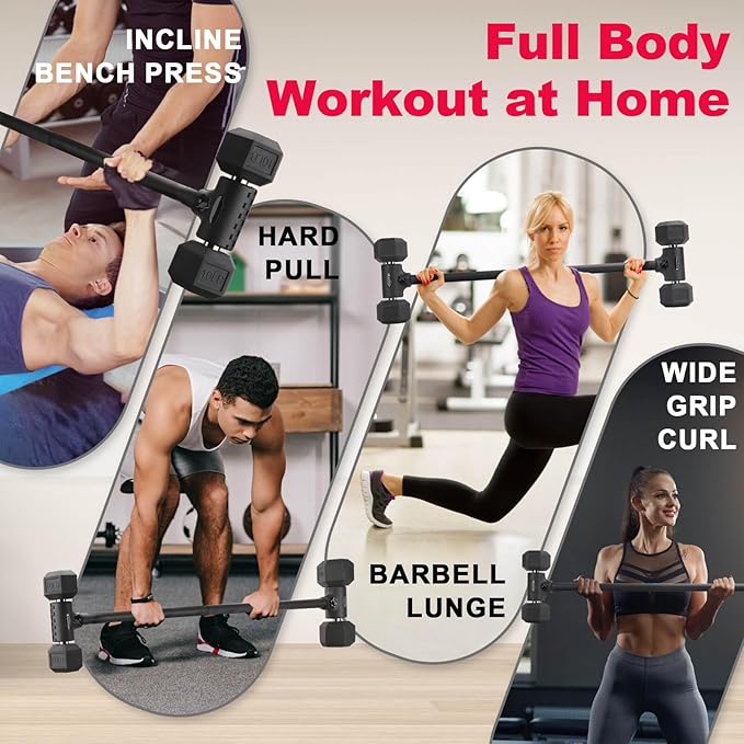 Dumbbell to Barbell Converter