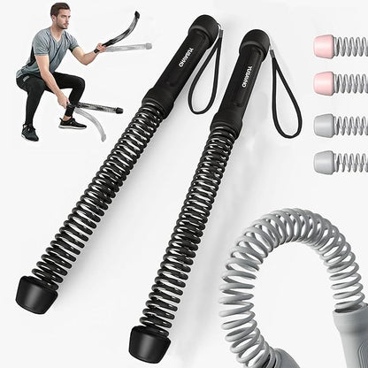 Ropeless Battle Ropes for Home Gym-Cordless Training Rope Fitness Equipment for Men & Women,Weighted Workout Ropes for HIIT,Versatile Exercise Equipment for Home and Travel Exercise