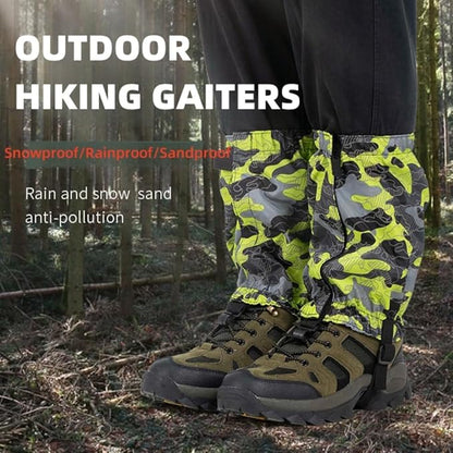Leg Gaiters, Waterproof,Lightweight and Adjustable, Snow Boot Gaiters, for Men and Women Hiking, Walking, Hunting, Backpacking,Skiing, Mountaineering