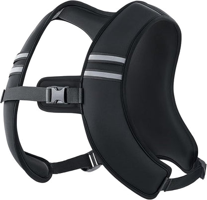 ZELUS Weighted Vest, Z-Fit Soft Iron Weighted Vest for Women and Men, 5/10/15 lb Weight Vest with Reflective Stripes & Adjustable Straps, Ultra Thin Weight Vest for Home Gym Strength Training Weight Loss Workout