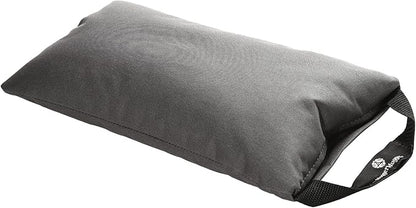 Hugger Mugger 10lb Yoga Sandbag - Adds Weight to Your Poses, Zipper Cover, Sturdy Handle, Silica Sand Filling, Durable Material