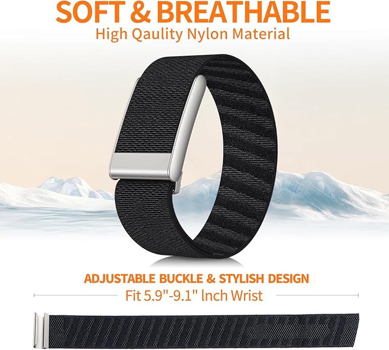 CoreKnit Wristband Compatible with WHOOP 5.0 One and Peak, Soft Adjustable Comfortable Knit Versatile Replacement Bands for Whoop 5.0 Sleep, Accessory for Health & Fitness Wearable